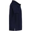 Izod Boys Performance Grid Short Sleeve Stretch Collared Polo Golf Shirt, Peacoat, 18-20 US view 2