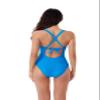 BCA by Rebecca Virtue Tori Twist - Women's One Piece Swimsuit with Plunge Neckline, Twist-Front Waist and Adjustable Back Strap, Bathing Suits for Women, Ocean, X-Small view 4