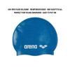 Arena Junior Recycled Silicone Unisex Swim Cap for Girls and Boys Comfortable Durable Kids Pool Bathing Cap, One Size, Blue Multi view 2