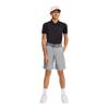 Izod Boys Performance Grid Short Sleeve Stretch Collared Polo Golf Shirt, Black, 2T US view 4