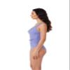 BCA by Rebecca Virtue Tori Twist - Women's One Piece Swimsuit with Plunge Neckline, Twist-Front Waist and Adjustable Back Strap, Bathing Suits for Women, Lilac, Small view 3