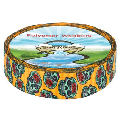 Country Brook Design - Sugar Skulls Lite Tape (1 Inch, 5 Yards)
