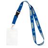 Buffalo Sabres Lanyard NHL National Hockey League Car Keys ID Badge Holder Lanyard Keychain Buckle (Blue with Pouch) view 1