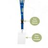 Buffalo Sabres Lanyard NHL National Hockey League Car Keys ID Badge Holder Lanyard Keychain Buckle (Blue with Pouch) view 3