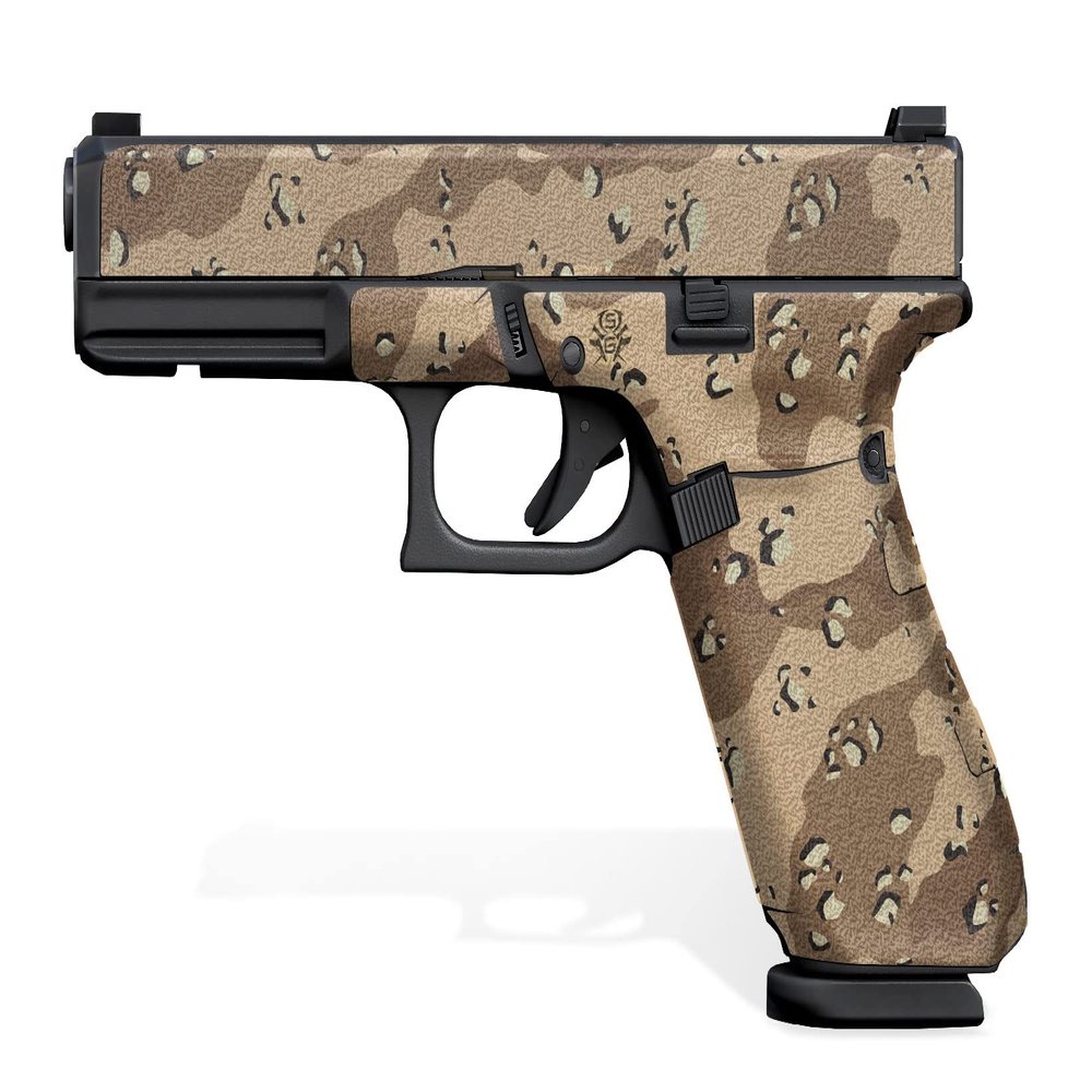 Decal Grip for Glock 17 Gen 5 (Desert Camo)