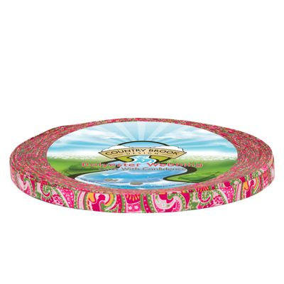 Country Brook Design - Pink Paisley Photo Quality Polyester (1/2 Inch, 20 Yards)