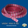 Country Brook Design - Spring Pink Plaid Photo Quality Polyester (1/2 Inch, 50 Yards) view 2