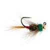 The Fly Fishing Place Tungsten Bead Tactical CDC Frenchie Czech Nymph Euro Nymphing Fly - 6 Flies Size 16 view 2
