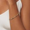PAVOI 14K Gold Plated Brownish Multi Colored Cubic Zirconia Tennis Bracelet | White Gold Bracelets for Women | 7 Inches view 2