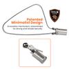 TiGr Mini Lightweight Bike Lock  High Security 7 x 4" Flexible High-Carbon Steel Shackle  Bolt Cutter, Crowbar & Hacksaw Resistant view 3