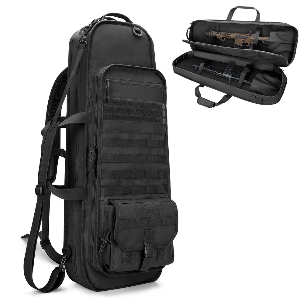GOBUROS 32 Inches Bag Backpack Soft Padded Shoulder Straps with Lockable Zipper