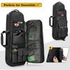 GOBUROS 32 Inches Bag Backpack Soft Padded Shoulder Straps with Lockable Zipper view 3