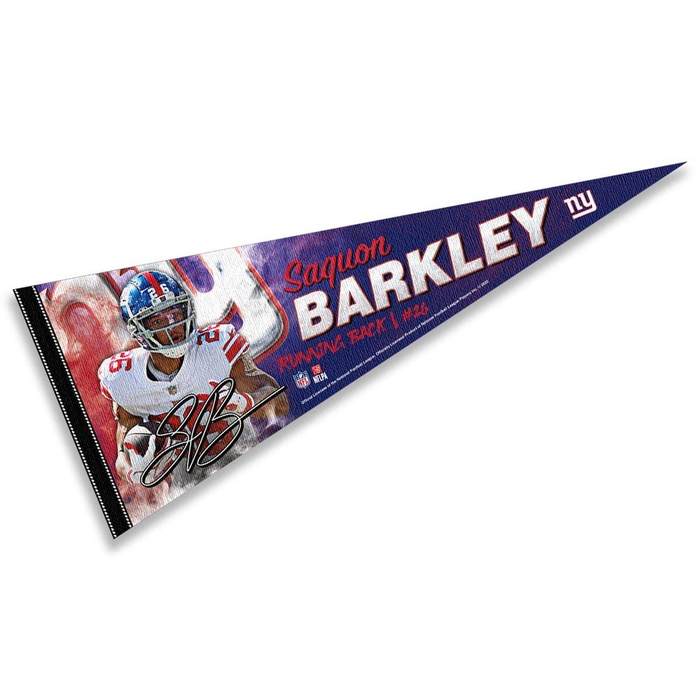 New York Giants Barkley Pennant Banner Flag