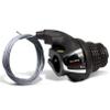 RainFlowwer Revoshift MTB Bike Bicycle Right Shift Lever, SL-RS35 7 Speed Twist Grip Gear, Mountain Bike Handle Shifter view 1