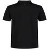 Izod Boys Performance Grid Short Sleeve Stretch Collared Polo Golf Shirt, Black, 18-20 US view 3