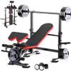 Aceshin 900lb Olympic Weight Bench, Adjustable Workout Bench with Squat Rack, Multifunctional Weight Bench with Preacher Curl & Leg Developer, Bench Press Set for Home Gym view 1
