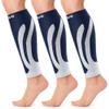 CAMBIVO Calf Compression Sleeve 3 Pairs Footless Compression Socks Running view 1