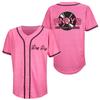 Men's Pinky's Next Friday Movie Baseball Jersey Day Day CD Store Sports Fan Hip Hop Jerseys Stitched (XXL, Logo Pink) view 1