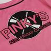 Men's Pinky's Next Friday Movie Baseball Jersey Day Day CD Store Sports Fan Hip Hop Jerseys Stitched (M, Logo Pink) view 4