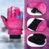 Honoson 2 Pairs Kids Snow Gloves Winter Waterproof Kids Ski Gloves Youth for Girls Boys Outdoor Toddler Snowboard Warm Clothe(Bright Pattern,4-8 Years) view 4
