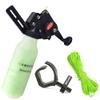 ZSHJGJR Archery Bow Fishing Reel Spincast Reel Bowfishing Tool with 40m Fishing Rope Fishing Arrows Kit with Bowfishing Arrow Rest for Compound Bow Recurve Bow Fishing Hunting Accessories (Set 2) view 1