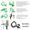 ZSHJGJR Archery Bow Fishing Reel Spincast Reel Bowfishing Tool with 40m Fishing Rope Fishing Arrows Kit with Bowfishing Arrow Rest for Compound Bow Recurve Bow Fishing Hunting Accessories (Set 2) view 4