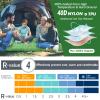 HiiPeak Sleeping Pad for Camping- Ultralight Inflatable Sleeping Mat with Built-in Foot Pump, Upgraded Durable Compact Camping Air Mattress for Tent, Backpacking, Hiking view 4