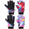Honoson 2 Pairs Kids Snow Gloves, Winter Waterproof, Sweet, 4-8 Years view 1