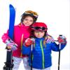 Honoson 2 Pairs Kids Snow Gloves, Winter Waterproof, Sweet, 4-8 Years view 2