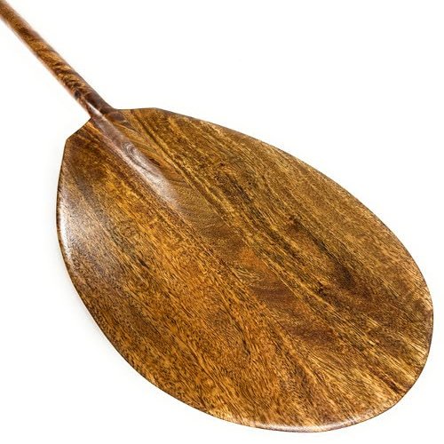 Tikimaster Beautiful Mango Outrigger Paddle 53 in T-Handle - Made in Hawaii | #koa7248