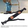 Alomejor Shoulder Belt, Oxford Cloth Shoulder Belt Hands Shoulder Belt Strap Holder for Outdoor (Black) view 3