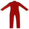 dPois Kids Girls Long Sleeves Full Length Unitards Ballet Dance Gymnastics Leotards One Piece Bodysuits Red 9-10 Years view 4