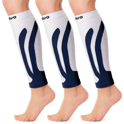 CAMBIVO Calf Compression Sleeves for Men & Women, Sports Compression Leg Sleeves for Shin Splints & Running Recovery
