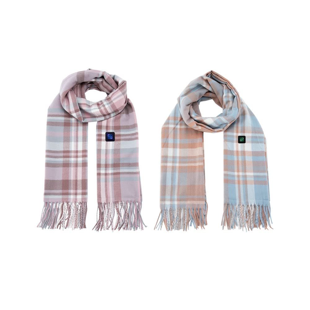 Women's Heating Scarf Electric Scarves Hot Neck Pad Shawls USB Charging 3 Speed Temperature Warmming Winter Gift
