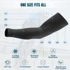 Aegend 6 Pair Sun Protection Cooling Arm Sleeves Compression - Tattoo Cover up - Sun Sleeves for Men Women Youth view 4