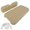 cciyu Golf Cart Front Seat Replacement Cushions for EZGO TXT, Golf Cart Cushion Set for EZGO Front Seat, 2 Piece Set, Buff view 1