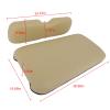 cciyu Golf Cart Front Seat Replacement Cushions for EZGO TXT, Golf Cart Cushion Set for EZGO Front Seat, 2 Piece Set, Buff view 3