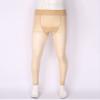 Daenrui Men's Mesh Yoga Pants See Through Compression Tights Workout Athletic Sports Leggings Bottoms Nude One Size view 3