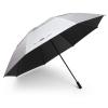 G4Free 80 Inch Extra Large UV Protection Golf Umbrella Windproof Vented Double Canopy Huge Oversize Sun Rain Umbrellas for Family (Silver/Black) view 1