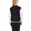 Kids Baseball Jacket School Varsity Uniform Casual Sweatshirt Girls Sweater Jacket Baseball Solid Color view 2