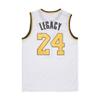 LEGEND 8 LEGACY24 Men's Legend 8 24 Basketball Jersey,90S Hip Hop Sports Shirts for Men (White,XXL) view 3