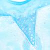 BAOHULU Gymnastics Leotards for Girls Long Sleeve Shiny Sequins Kids Biketards with Shorts Dance Unitards B217_BluePink_150 view 2