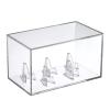 Kcgani 5 Ring Championship Ring Display Case, Clear Tournament Ring Holder Box, Acrylic Display Easel and Stand Holder for Multiple Rings Baseball Softball Football Cheer Leading Ring, Removable Door view 1