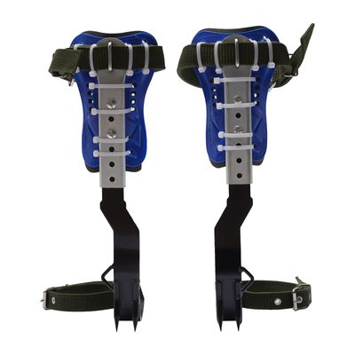CeRaBuRET Climbing Spike, Adjustable Tree Climbing Gear with Extra Multi-Functional Straps, Blue Climbing Protection Tools For Outdoor Climbing