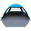 Gorich Beach Tent Sun Shelter for 3-10 Person with UPF 50+ UV Protection, Lightweight & Easy Setup Beach Shade Canopy, Portable Shade Tent Cabana