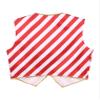 Agoky Men's Santa Vest Tops Sleeveless Open Front Cardigan with Buttons Waistcoat Tank Top Red&White X-Large view 2