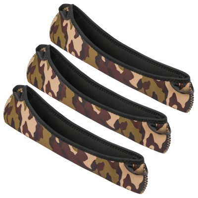 Yutetuter 3-Pack Scope Cover Waterproof Neoprene Scope Covers Optics Lens Cover 12" Camo