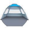 Gorich Beach Shade Tent for 8-10 Person with UPF 50+ UV Protection, Portable Sun Shelter Canopy, Lightweight & Easy Setup Cabana Beach Tent view 1