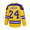 LEGEND 8 LEGACY24 Men's Legend 8 24 Movie Ice Hockey Jersey Stitched (Yellow,XXL) view 3