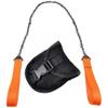 Pocket Chainsaw Outdoor Survival Gear Folding Chain Hand Saw for Camping Hunting Tree Cutting Hiking with Carrying Pouch view 1